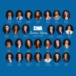 A collage of students interning at the firm for the summer of 2024.